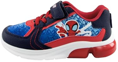 Marvel Spidey and His Amazing Friends Boys Shoes, Boys Trainers, Spiderman Kids Trainers, Official Merchandise, Sizes 6 to 2