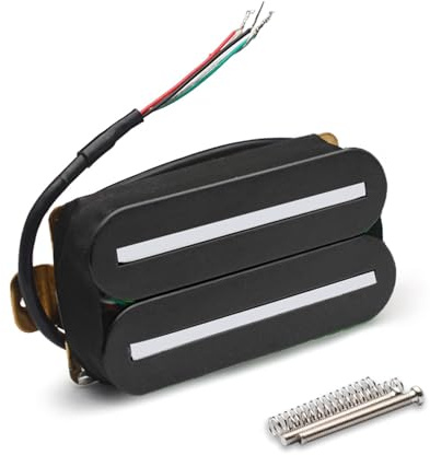 Double Coil Guitar Neck Pickup Humbucker Electric Guitar Neck Pickup Guitar Hardware Guitar Accessories Metal Texture Instrument Pickup