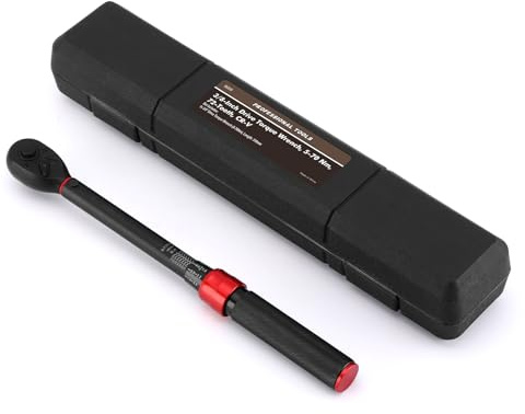 MIXPOWER 3/8 Drive 72 Teeth Torque Wrench, 5-70Nm, CR-V, with Storage Box