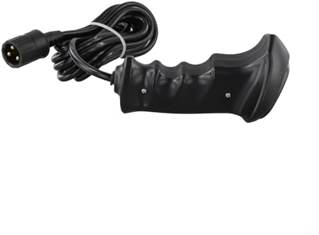 Desiumite Fernbedienung für elektrische Seilwinde, 3-polig, mit Kabel für Auto, Geländewagen, 500 A, 12 V-48 V, ABS, wasserdicht, Handschalter für ATV, UTV, Side-by-Side Winde