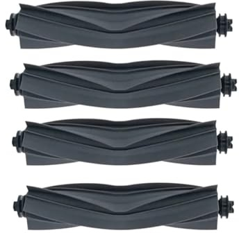 Compatible Avec Dreame, Accessoires L10s Ultra/S10/S10 Pro, Compatible Avec Mijia, Omni 1S B101CN Robot X10 + Robot Aspirateur MainBrush Pièces De Brosse En Caoutchouc(Set 1)