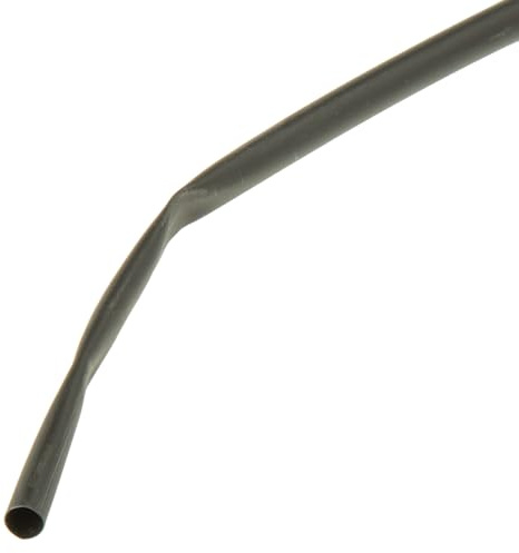 HELLERMANNTYTON 300-30640 Insulating Sheath – Black thermorétrécissable Cable (5 m, 6.4 mm, 1.25 mm, 0.6 mm)