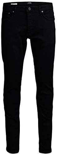 Jack and Jones Men's Ben Org SC 616 Straight Jeans, Black Denim, W30/L30