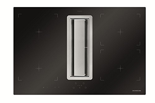 SILVERLINE FLIK 854 ES Flow-In Intern Premium Plaque de cuisson à induction avec hotte, 78 cm, A