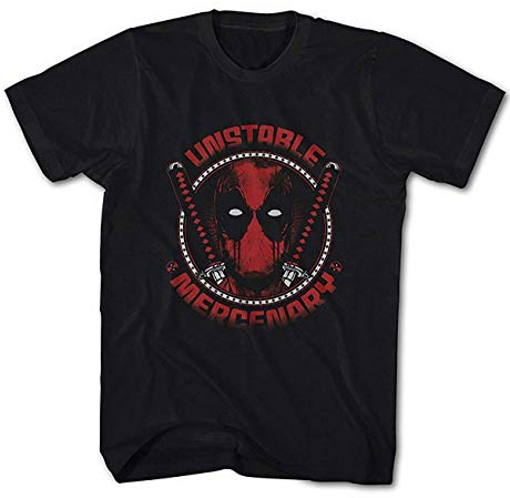 Herren T-Shirt Dead Red Unstable Mercanary Pool