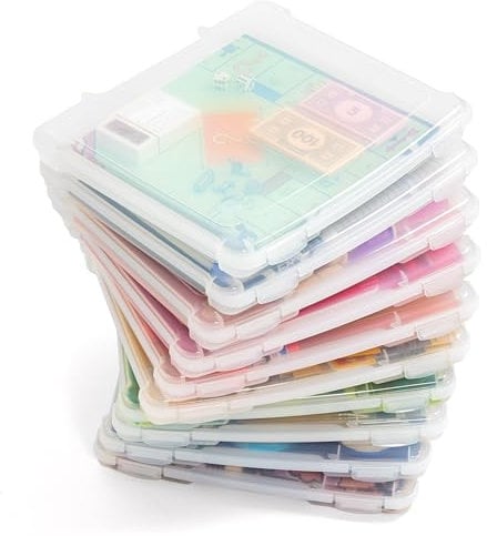 IRIS USA, Inc. IRIS Portable Project Case, Slim 10-Pack