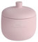 WENKO Universaldose The Collection Rose - Kosmetikdose, Wattedose Fassungsvermögen: 0.413 l, Polyresin, 11 x 11 x 11 cm, Rosa