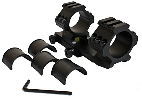Jagd 25,4 / 30mm Zielfernrohrmontage Dual Ring Heavy Duty Taktische Zielfernrohrmontage mit Geist Wasserwaage für 20mm Picatinny Schiene