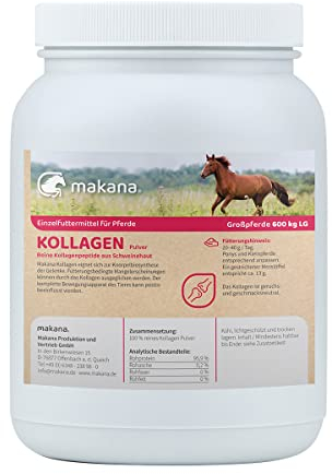 Makana Kollagen Hydrolysat für Pferde, 1 kg Dose