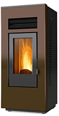 Poêle à pellet Canalisée Optima Modèle One 10 C ventilée Couleur bronze