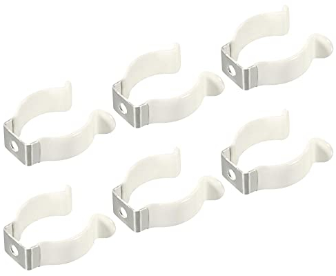 sourcing map T8 U Clip LED Leuchtstoffröhrenhalter Montagehalterung, 6 Stück