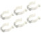 sourcing map T8 U Clip LED Leuchtstoffröhrenhalter Montagehalterung, 6 Stück