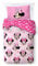 Jay Franco Disney Minnie Hearts & Love 100% Baumwolle Kinderbettwäsche-Set 135x200 cm Einzelbettgröße - Bettbezug + Kissenbezug 50x70 cm