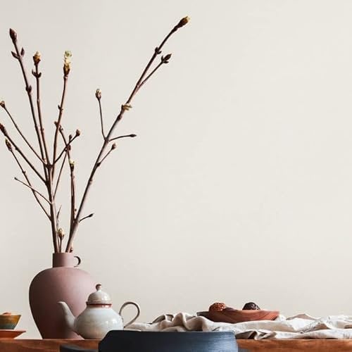 A.S. Création Unitapete Beige Creme - Livingwalls House of Turnowsky 389021 - Einfarbige Tapete Vliestapete - 10,05 m x 0,53 m Made in Germany