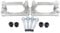 HouYeen Rear Left and Right Brake Caliper Carrier Bracket for Xtrail T30 T31 Mk1 Mk2 Primera