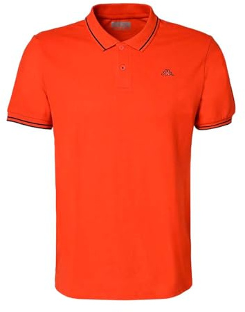 Kappa Herren Ezio Corporate Man T-Shirt, rot/blau, M