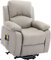 ASTAN HOGAR Fauteuil Relax avec Fonction Auto-Assistance (lève-Personnes), Inclinaison électrique, Massage et thermothérapie, modèle Ramón AH-AR30920AR, Arena,