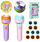 DAGORD 2 PCS Flashlight Projector for Children Mini Projector Story Child with 80 Different Images Toy Projector Lamp Torch Projection Story Educational Toy for Boys and Girls