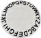 Aixingxing ABC runder Teppich mit Alphabet, für Kinder, Cartoon-Spielmatte, weicher Plüsch, Baby, Lernteppich, waschbar, rutschfest, Krabbelmatte, Spielmatte für Kinderzimmer, Schlafzimmer, Wohnzimmer