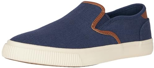 TOMS Men's Baja Sneaker, Cadet Blue Heritage Canvas/Synthetic Nubuck Trim, 7.5 UK
