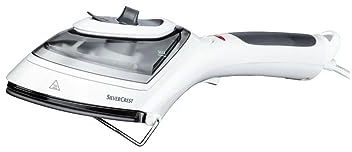 SILVERCREST Dampfbürste Steamer Dampfbügeleisen stufenloser Temperaturregler Dampfstoß-Taste 1000 Watt Leistung Dunkelgrau