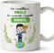 Mugffins Tasses Personnalisables pour ONCLE/TONTON - En Français - Cadeau Personalisé- Tu Meilleur du Monde - 11 oz / 330 ml