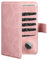 VULKIT Porta Passaporto da Viaggio con Supporto Airtag Portadocumenti da Viaggio Blocco RFID Portafoglio da Viaggio per Uomo o Donna Custodia Passaporto Pelle, Rosa