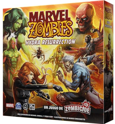 CMON | Marvel Zombies: Hydra Resurrection | Expansión | Juego de Mesa Cooperativo en el Apocalipsis Zombi | A Partir de 14 Años | De 1 a 6 Jugadores | 60 Minutos por Partida | Español