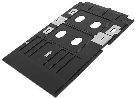 EXCEART Bandeja para Hacer Tarjetas Impresora para Tarjetas de PVC Bandeja de Tarjeta Profesional Bandeja para Tarjetas de PVC Impresora PVC Carta Blanca Documentos de polivinilo