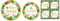 Lot de 120 décorations de fête tropicales Luau hawaïennes, fournitures de fête d'anniversaire Aloha Party Decor Luau Ensemble de vaisselle d'été – Assiettes de fête tropicales, serviettes à thème