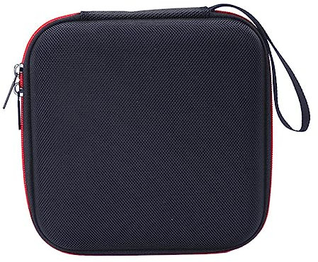 SECFOU Eva Material Waterproof Travel Organizer for Data Cables Headphones Power Banks Compact Zipper Storage Pouch for Electronics Accessories