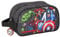 Safta Avengers Vendetta - Trousse Scolaire Moyenne avec poignée, Trousse pour Enfant, Adaptable au Chariot, Facile à Nettoyer, Confortable et Polyvalent, qualité et résistance, 26 x 12 x 15 cm, Noir,