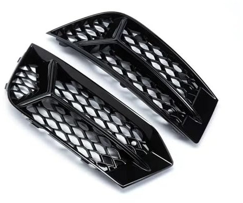 HONEYCOMB compatibile con Audi A3 2017 2018 2019 2020 griglia di copertura fendinebbia paraurti anteriore auto griglia lampada stile racing accessori auto