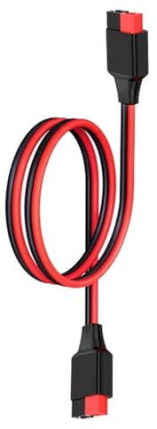 BELOWSYALER Câble d'extension portable 30 A pour centrales électriques portables et générateurs solaires