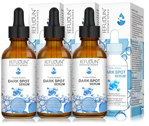 P-Beauty Niacinamide Serum Gesicht 30ml - Gesichtsserum gegen Pigmentflecken & ungleichmäßigen Hautton - Feuchtigkeit & Glow mit Hyaluron - Serum für ebenmäßige Haut - Dark Spot Serum (3x30ml)