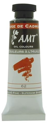 Peinture à l'huile AMT - Rouge de Cadmium THU62