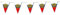 Everflag Wimpelkette Russland mit Wappen 3,5 m