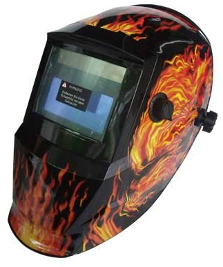 Mauk Automatik Schweißhelm Serie Profi Modell Flammenkopf, 1761