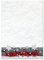 Logbuch-Verlag 50 Blatt weihnachtliches Papier A4 Weihnachtsbriefpapier Kunden geschäftlich Druckerpapier rot weiß Briefbogen Schreibpapier Briefpapier 100g