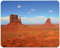 Addies Mousepad MONUMENT VALLEY, Utah, USA schönes Mauspad Motiv in feiner Cellophan Geschenk-Verpackung mit Kautschuk Untermaterial, 240x190mm
