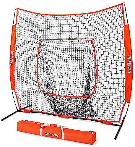 ShabanJesy Unisex-Adult Basb-net-7x7 Baseball Softball Practice Hitting and Pitching Net, Einheitsgröße