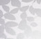 Vénilia Fensterfolie Statisch Vitrostatic Blätter - Sichtschutz Folie - PVC - transparent - 45 cm x 1,5 m - 200 µm (Stärke: 0,2mm)
