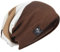 Herren Strickmütze Slouch Baggy Skullcap Vintage Wintermütze B5001 (308-Braun)
