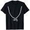 BMX Bling Bling Fahrradkette mit BMX Anhänger T-Shirt