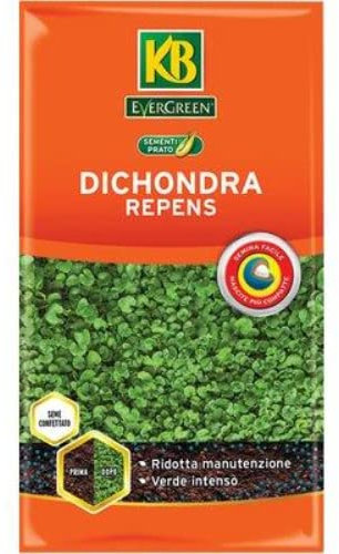 KB Semi Prato DICHONDRA REPENS CONFETTATA - SEMENTI per Tappeto ERBOSO 100GR