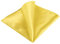 Allegra K Mouchoirs de poche pour hommes de couleur unie pour la fête de mariage Jaune clair Taille unique