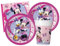 IP Kit Party Minnie Happy HELPERS, multicolor (8 platos, 8 vasos, 20 servilletas, 1 mantel)