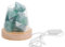 EXCEART Home Lampe Mit Kristallstein Dekorative Duftlampe Für Aromatherapie Warmes Licht Für Schlafzimmer Yoga Und Ätherische Öle