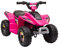 HOMCOM Quad Elettrico per Bambini da 18-36Mesi con Batteria Ricaricabile 6V, Velocità 2.8-4.6km/h, Funzione Avanti e Indietro, 72x40x45.5cm, Rosa