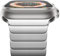 NewWays Correa de metal compatible con Apple Watch Ultra 2 y Series 10, 9, 8, 7, 6, 5, 4, 3, 2, 1, correa de eslabones de acero inoxidable, color plateado, 44mm/45mm/46mm/49mm/42mm(Series1 2 3), Acero